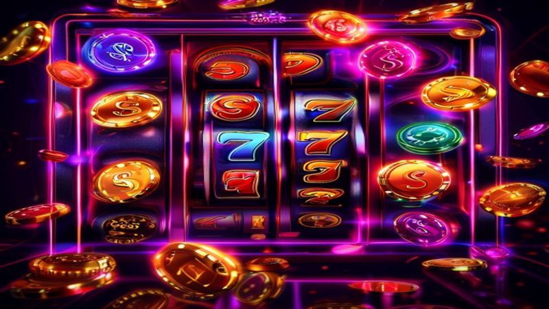 Màn hình thông tin RTP và bảng trả thưởng của một tựa slot